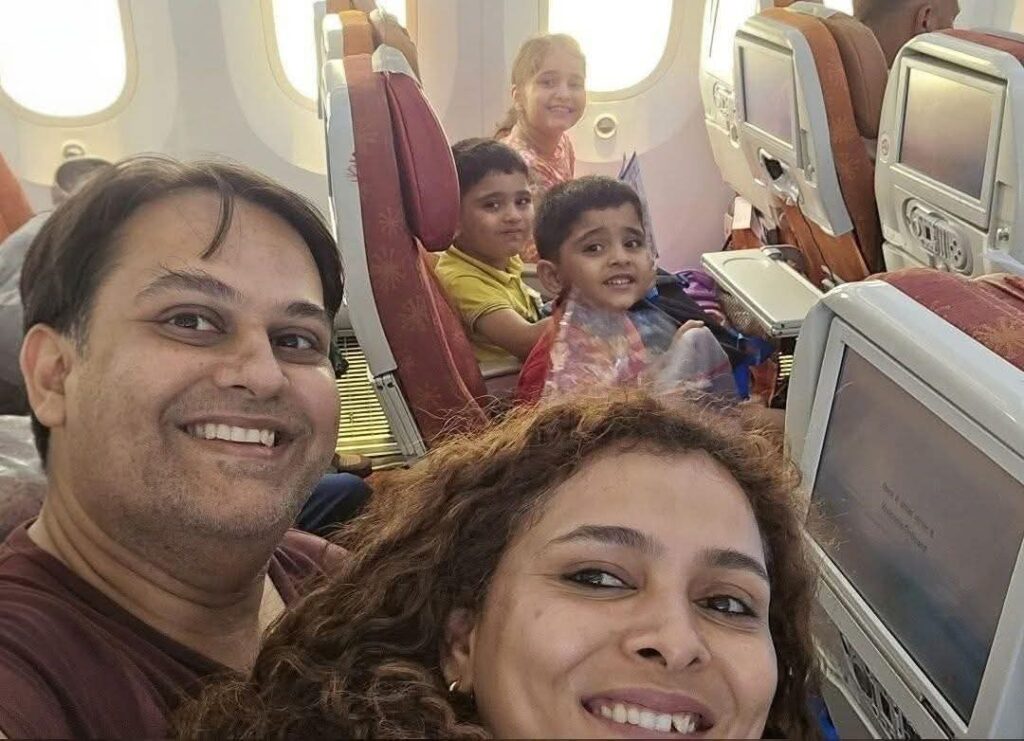 राजस्थान डॉक्टर, पती आणि मुलांची Air India अहमदाबाद प्लेन क्रॅश आधीची अंतिम फॅमिली सेल्फी व्हायरल